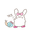 ボスうさぎとひよこ子分たち4（個別スタンプ：1）