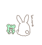 ボスうさぎとひよこ子分たち4（個別スタンプ：5）