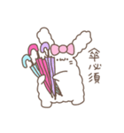 ボスうさぎとひよこ子分たち4（個別スタンプ：14）
