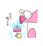 ボスうさぎとひよこ子分たち4（個別スタンプ：20）