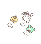 ボスうさぎとひよこ子分たち4（個別スタンプ：28）