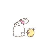ボスうさぎとひよこ子分たち4（個別スタンプ：34）