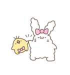 ボスうさぎとひよこ子分たち4（個別スタンプ：39）