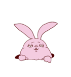 感情（いろいろ）氾濫うさぎ3（個別スタンプ：3）