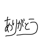 使いやすいと思う文字スタンプ（個別スタンプ：17）