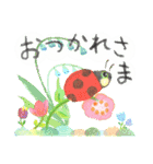 お花とどうぶつたちのよく使う言葉（個別スタンプ：3）