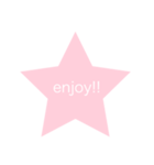 すたー英語（個別スタンプ：3）