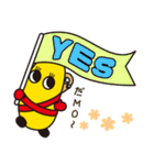 KAZUMOちゃん(北海道留萌市キャラクター)（個別スタンプ：5）