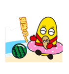 KAZUMOちゃん(北海道留萌市キャラクター)（個別スタンプ：34）