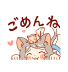 ねこもちゃスタンプ（個別スタンプ：8）