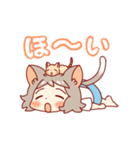 ねこもちゃスタンプ（個別スタンプ：12）