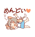 ねこもちゃスタンプ（個別スタンプ：17）
