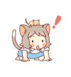 ねこもちゃスタンプ（個別スタンプ：33）