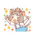 ねこもちゃスタンプ（個別スタンプ：37）