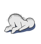 疲れ果てて溶ける人（個別スタンプ：3）