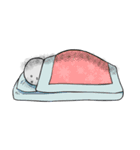 疲れ果てて溶ける人（個別スタンプ：9）
