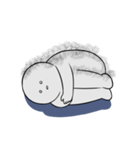 疲れ果てて溶ける人（個別スタンプ：18）