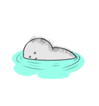 疲れ果てて溶ける人（個別スタンプ：20）