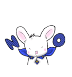 かおもじうさぎ(・ω・)（個別スタンプ：7）