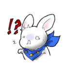 かおもじうさぎ(・ω・)（個別スタンプ：8）