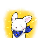 かおもじうさぎ(・ω・)（個別スタンプ：9）