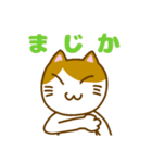 にゃんとも使える七三分けにゃんこ（個別スタンプ：24）