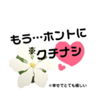 花言葉を送ろう！［イラスト］（個別スタンプ：3）