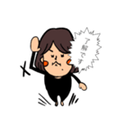 ボブヘアーちゃん（個別スタンプ：6）