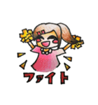 毎日使える色鉛筆スタンプ（個別スタンプ：34）