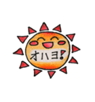 毎日使える色鉛筆スタンプ（個別スタンプ：38）