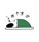 変なパンダの日常（個別スタンプ：6）