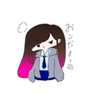 グラデちゃん（個別スタンプ：4）