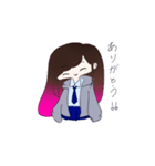 グラデちゃん（個別スタンプ：6）