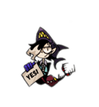 Dark Cartoonスタンプ（個別スタンプ：3）