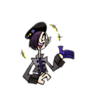 Dark Cartoonスタンプ（個別スタンプ：4）