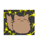 イヌみたいなネコモフ（個別スタンプ：4）