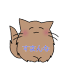 イヌみたいなネコモフ（個別スタンプ：10）