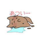 イヌみたいなネコモフ（個別スタンプ：19）