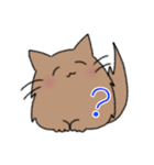 イヌみたいなネコモフ（個別スタンプ：21）