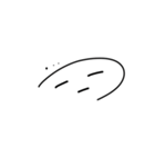 つ顔文字（個別スタンプ：8）