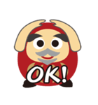 Kenさん風のダルマ（個別スタンプ：5）