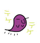 モアイ顔のオバケ（個別スタンプ：3）