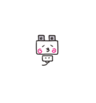 コンセントプラグの妖精？こぷ。(世界)（個別スタンプ：4）