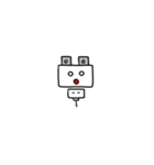 コンセントプラグの妖精？こぷ。(世界)（個別スタンプ：18）