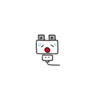 コンセントプラグの妖精？こぷ。(世界)（個別スタンプ：28）