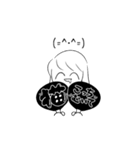 黒猫ismな女の子（個別スタンプ：22）