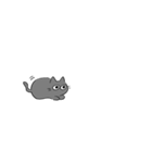 黒猫ismな女の子（個別スタンプ：25）