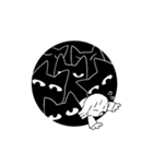 黒猫ismな女の子（個別スタンプ：37）