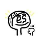 のってく顔文字スタンプ！（個別スタンプ：15）
