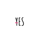 Simple black new（個別スタンプ：12）